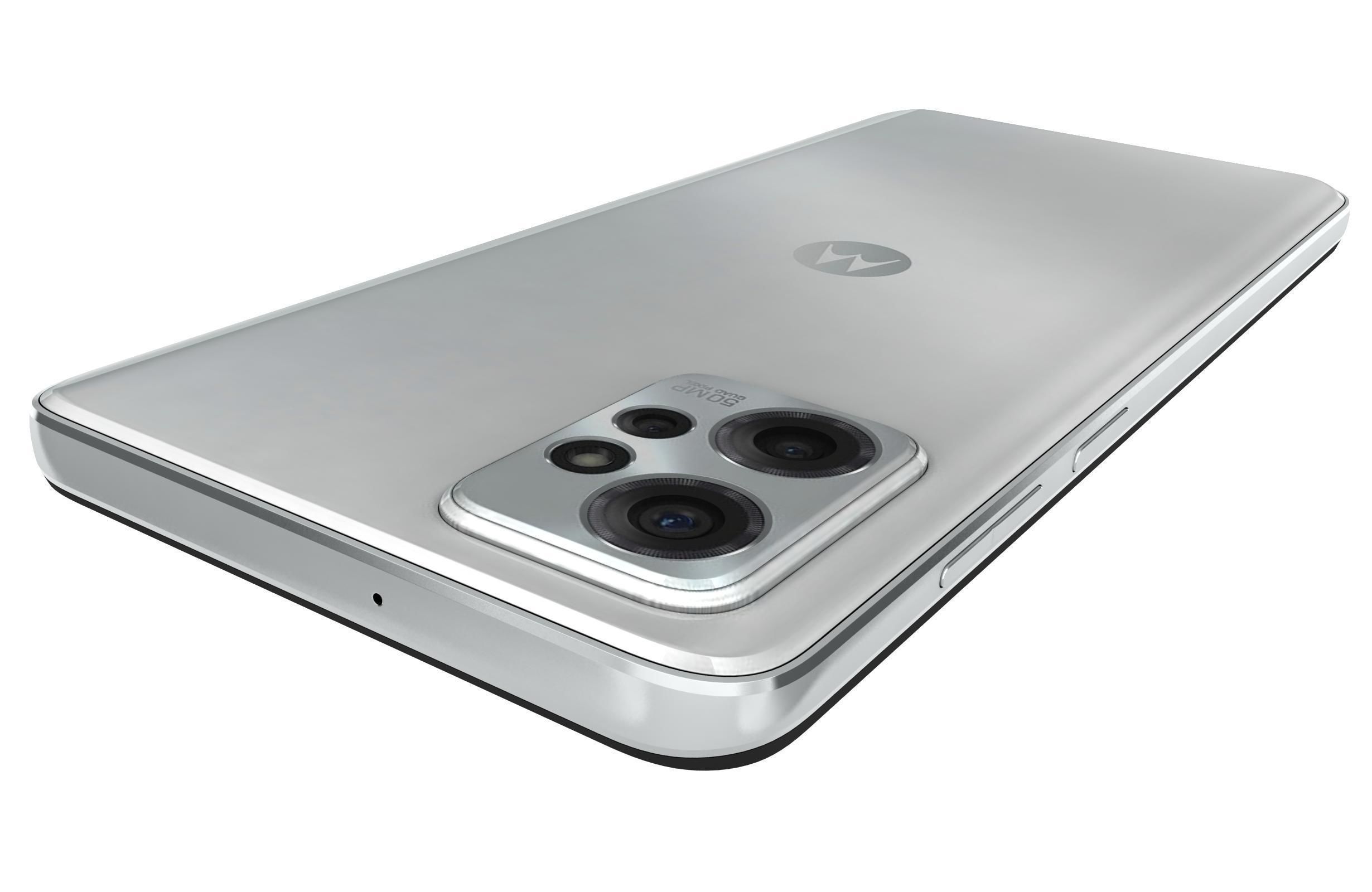 Motorola Moto G Power 5G 2023 White Low-poly 3D model_15