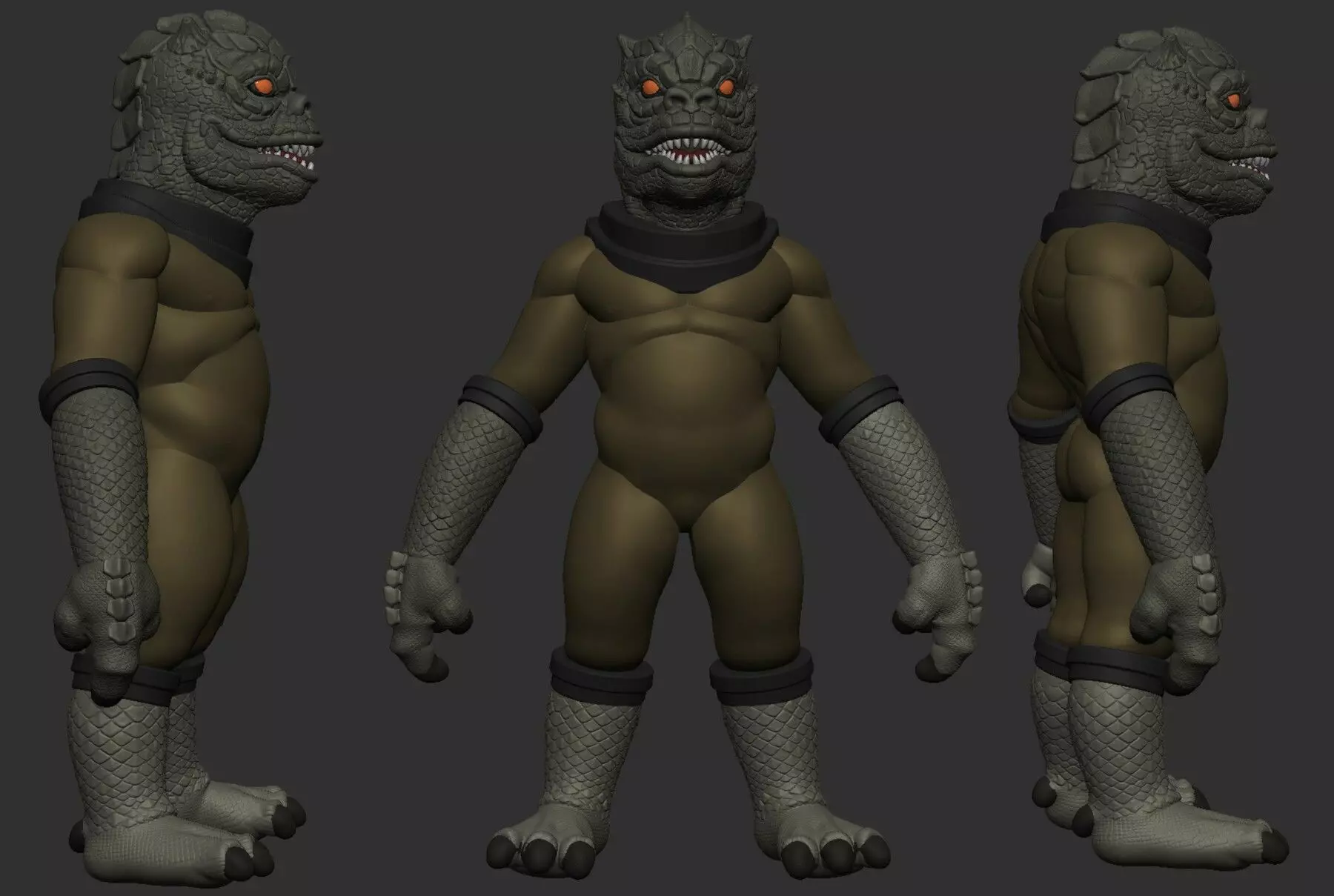 Base Mesh Boosk 3D model