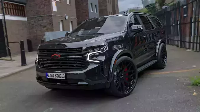 2022 Chevrolet Tahoe Vossen Hybrid 3D model
