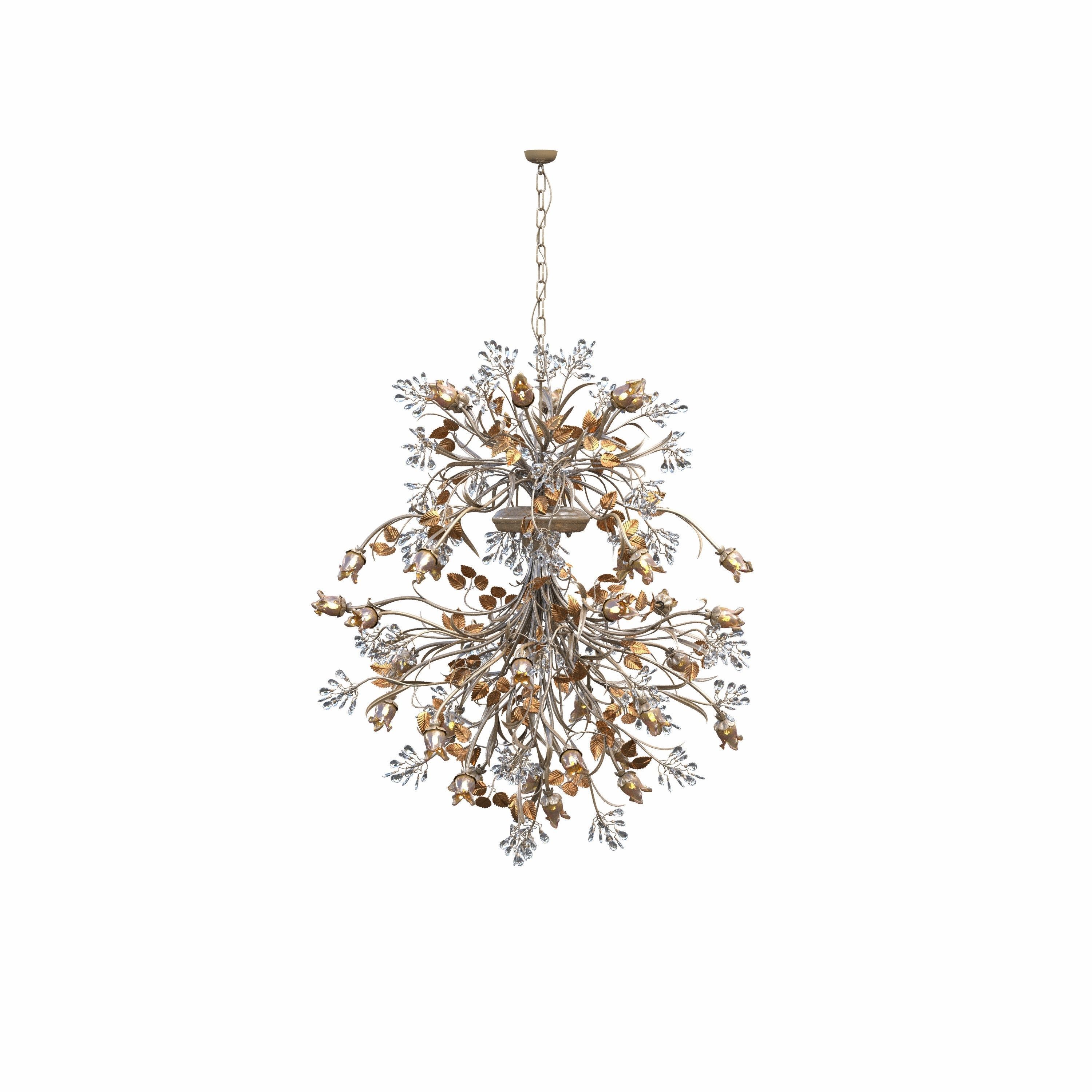 Chandelier 3D model_2