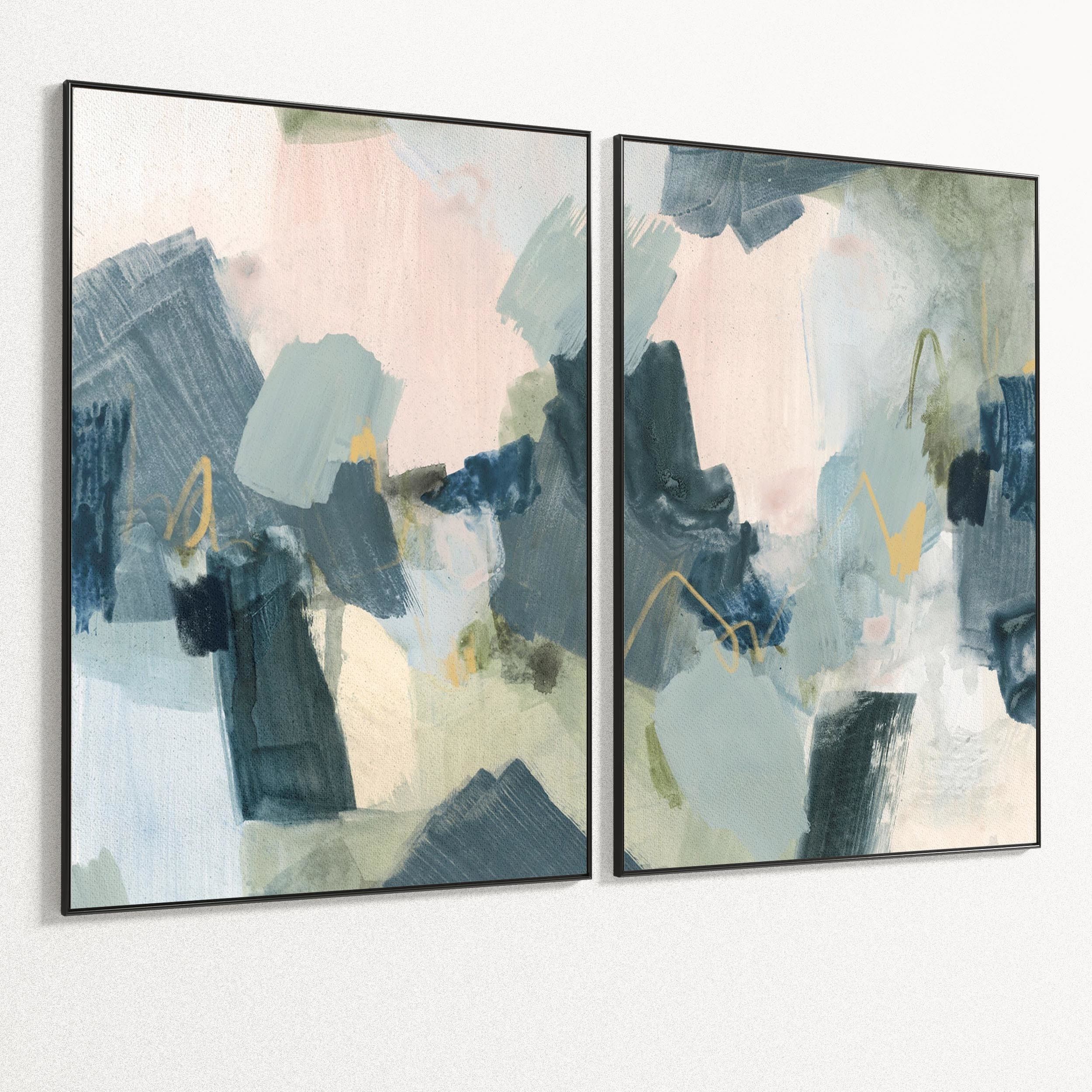 Plaster Two Photo Frame 131 Low-poly 3D model_4