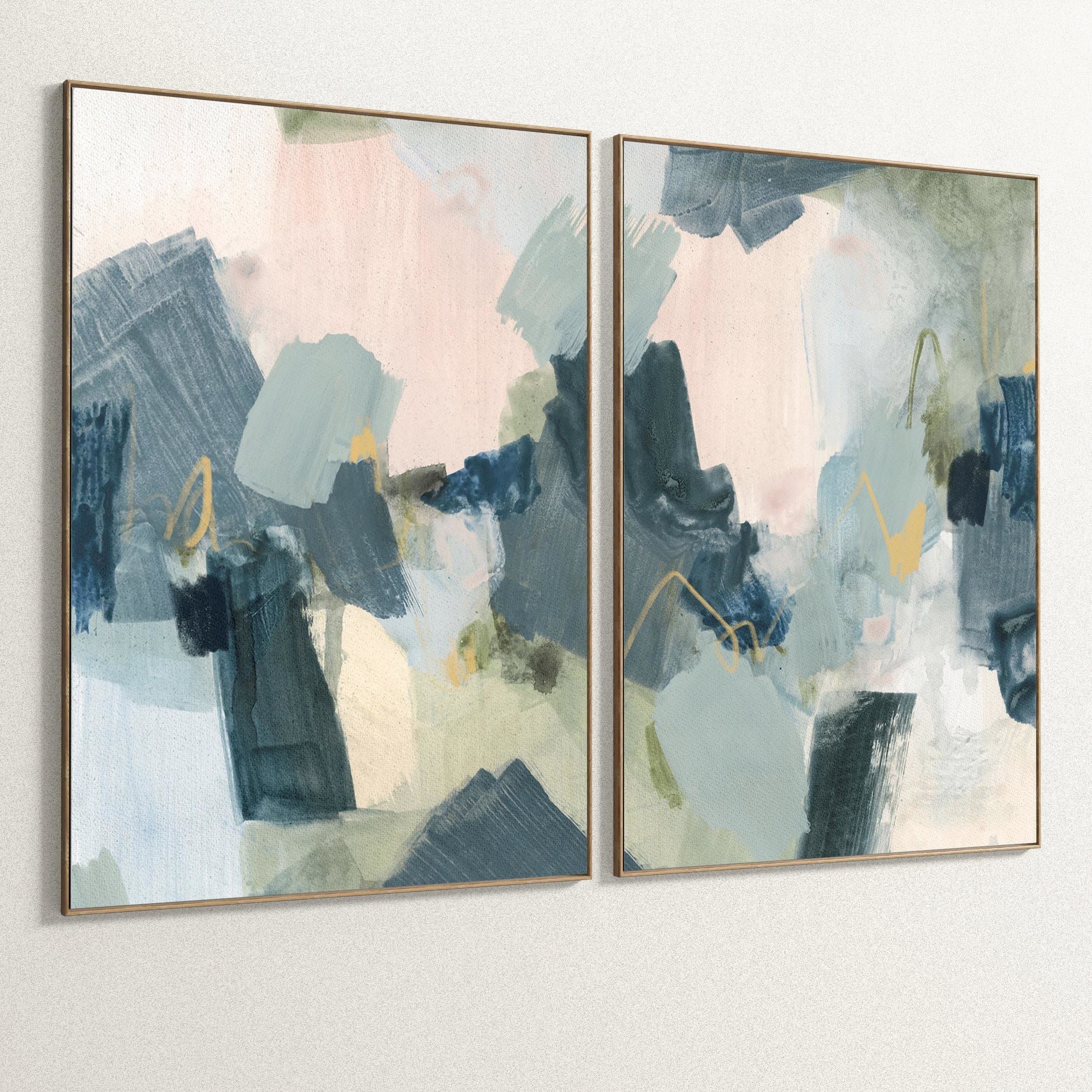 Plaster Two Photo Frame 131 Low-poly 3D model_3