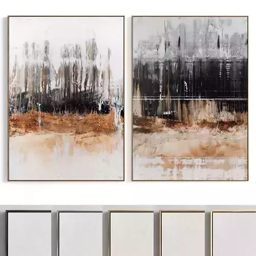 Plaster Two Photo Frame 132