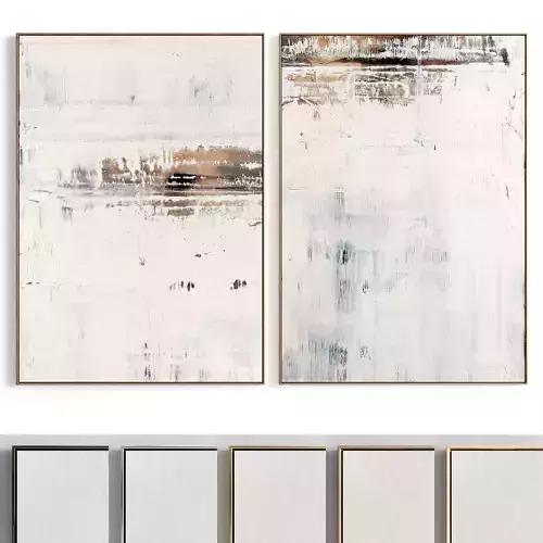 Plaster Two Photo Frame 133