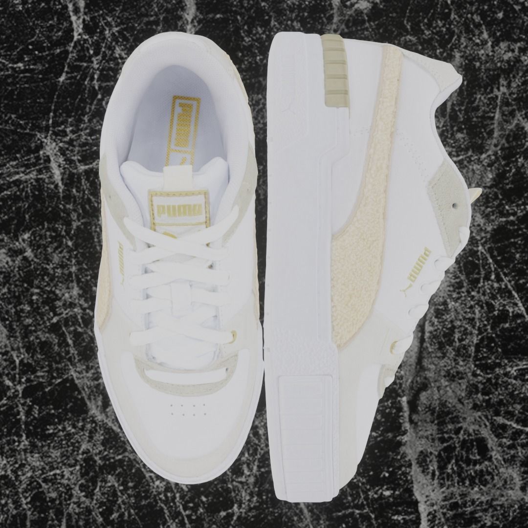 Puma 3D Shoes - White Low-poly 3D model_2