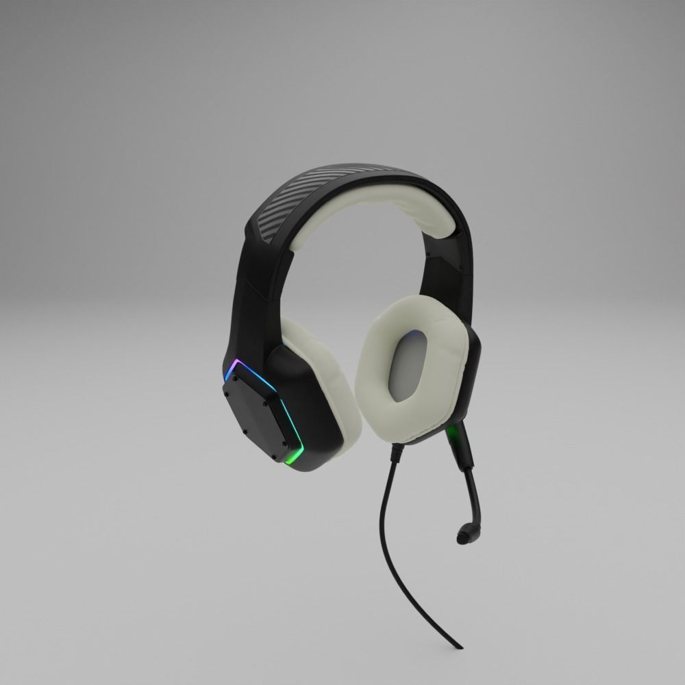 Headset 3D model_2