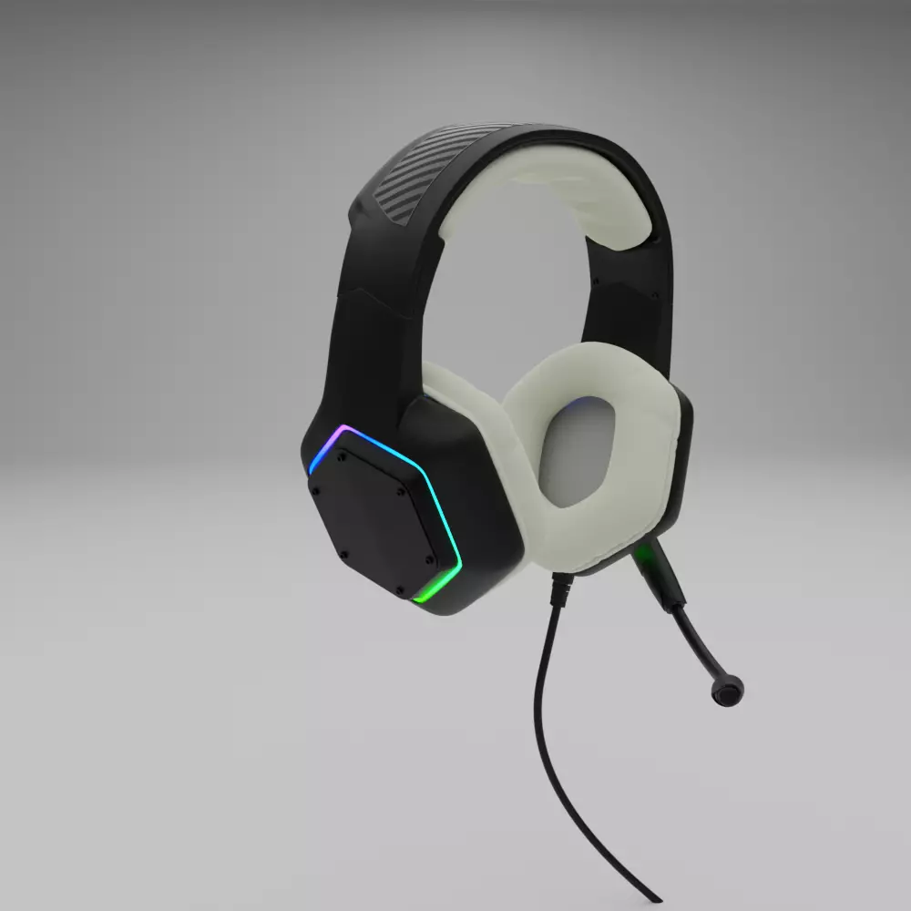 Headset 3D model_0