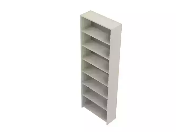 Ikea billy bookcase 3d model