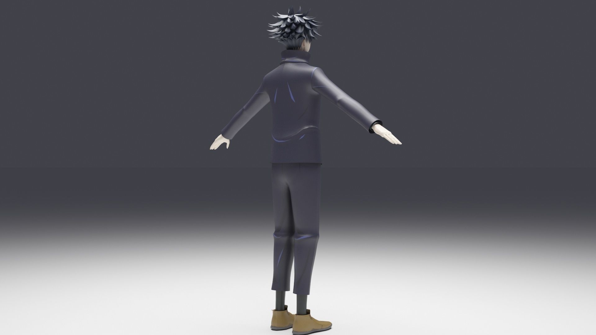 Fushiguro Megumi - Jujutsu Kaisen 3D model_4