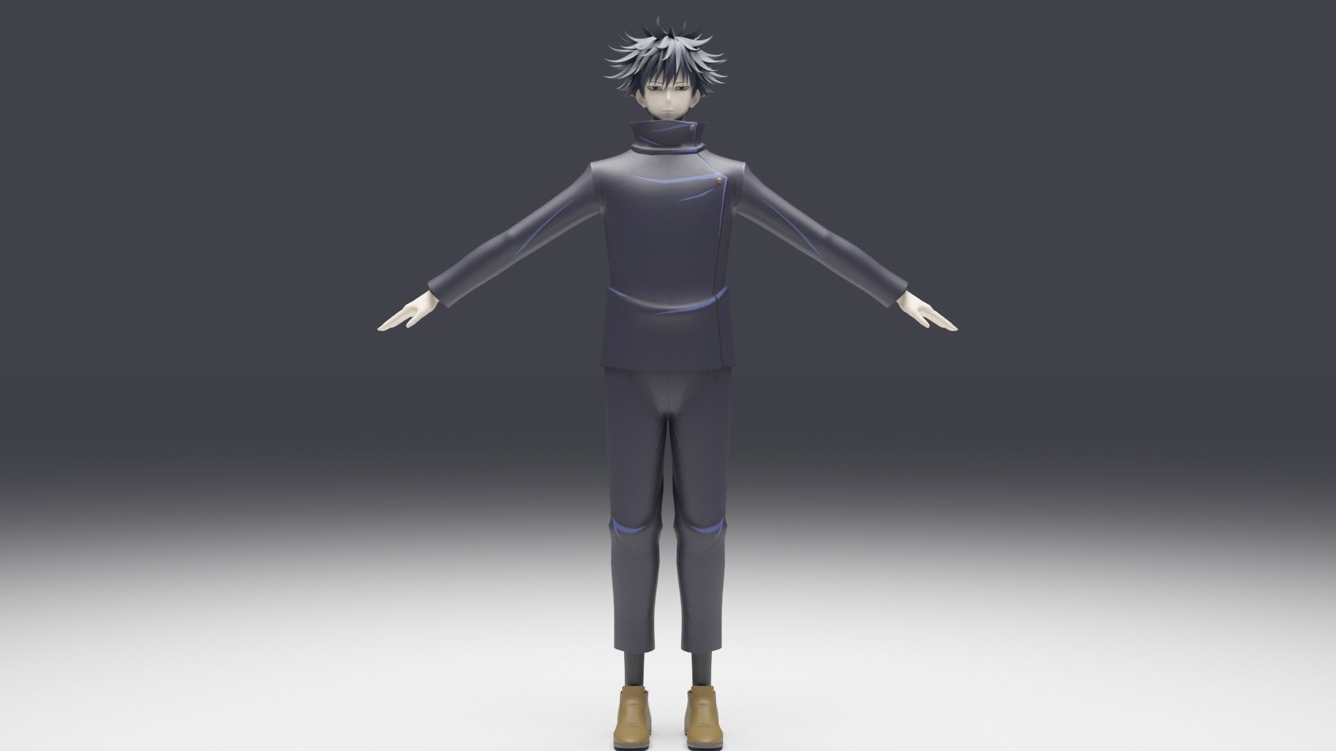 Fushiguro Megumi - Jujutsu Kaisen 3D model_7