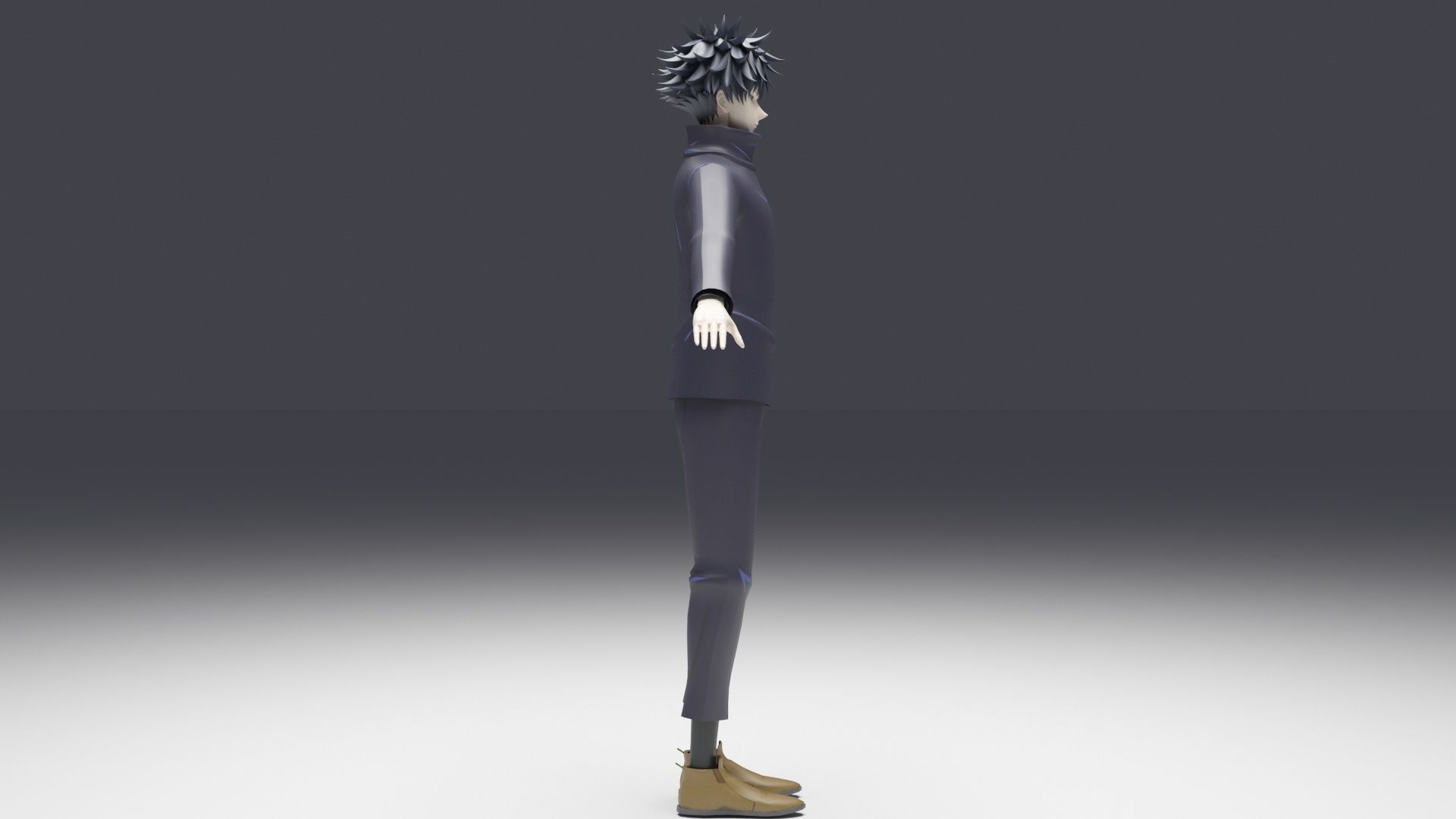 Fushiguro Megumi - Jujutsu Kaisen 3D model_5