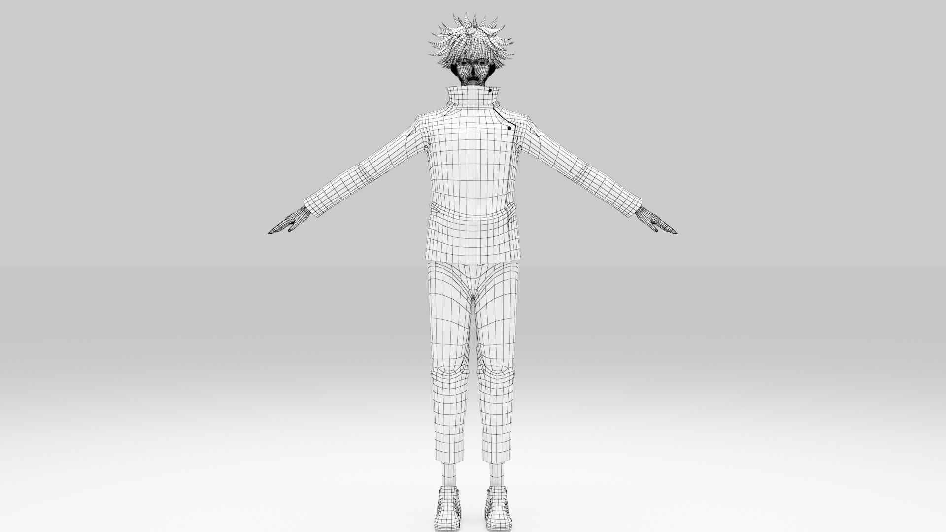 Fushiguro Megumi - Jujutsu Kaisen 3D model_8