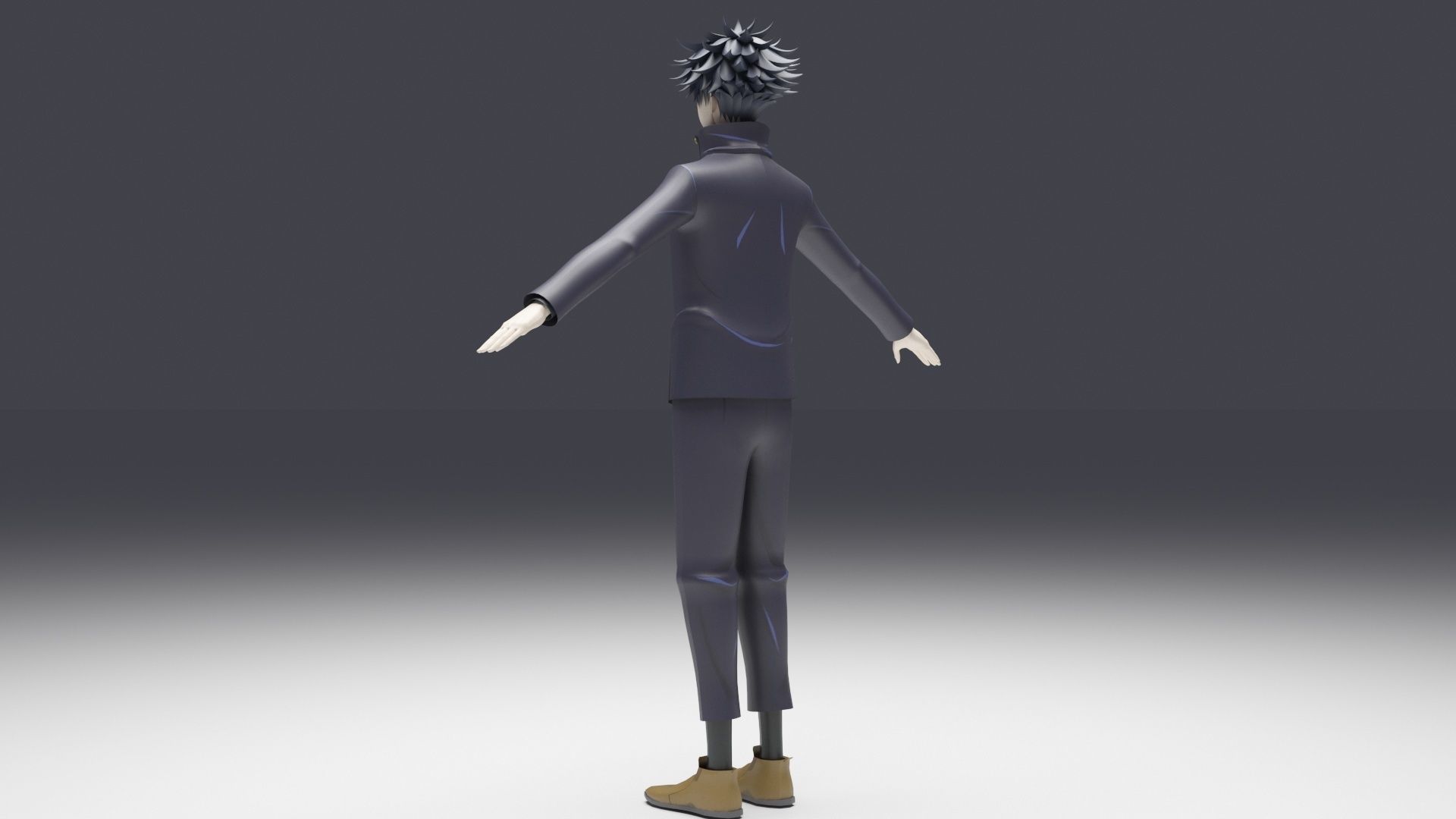 Fushiguro Megumi - Jujutsu Kaisen 3D model_2