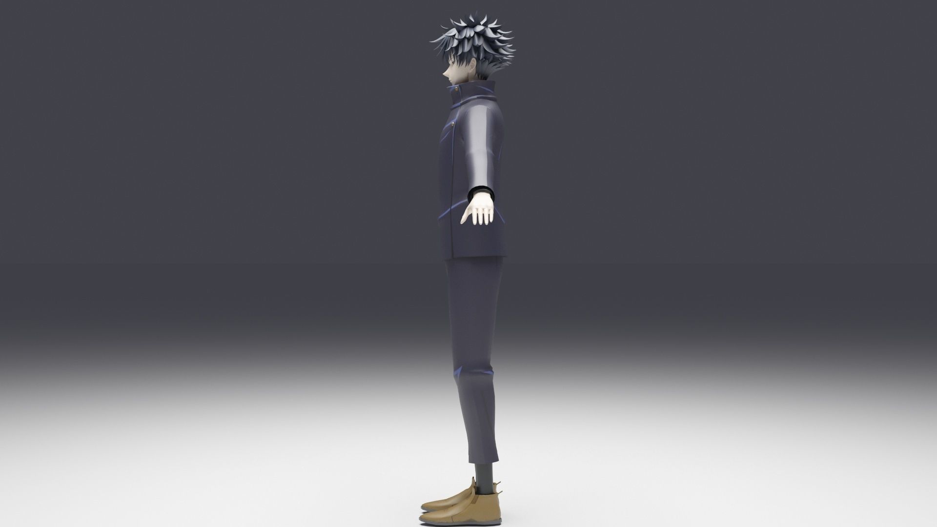 Fushiguro Megumi - Jujutsu Kaisen 3D model_1