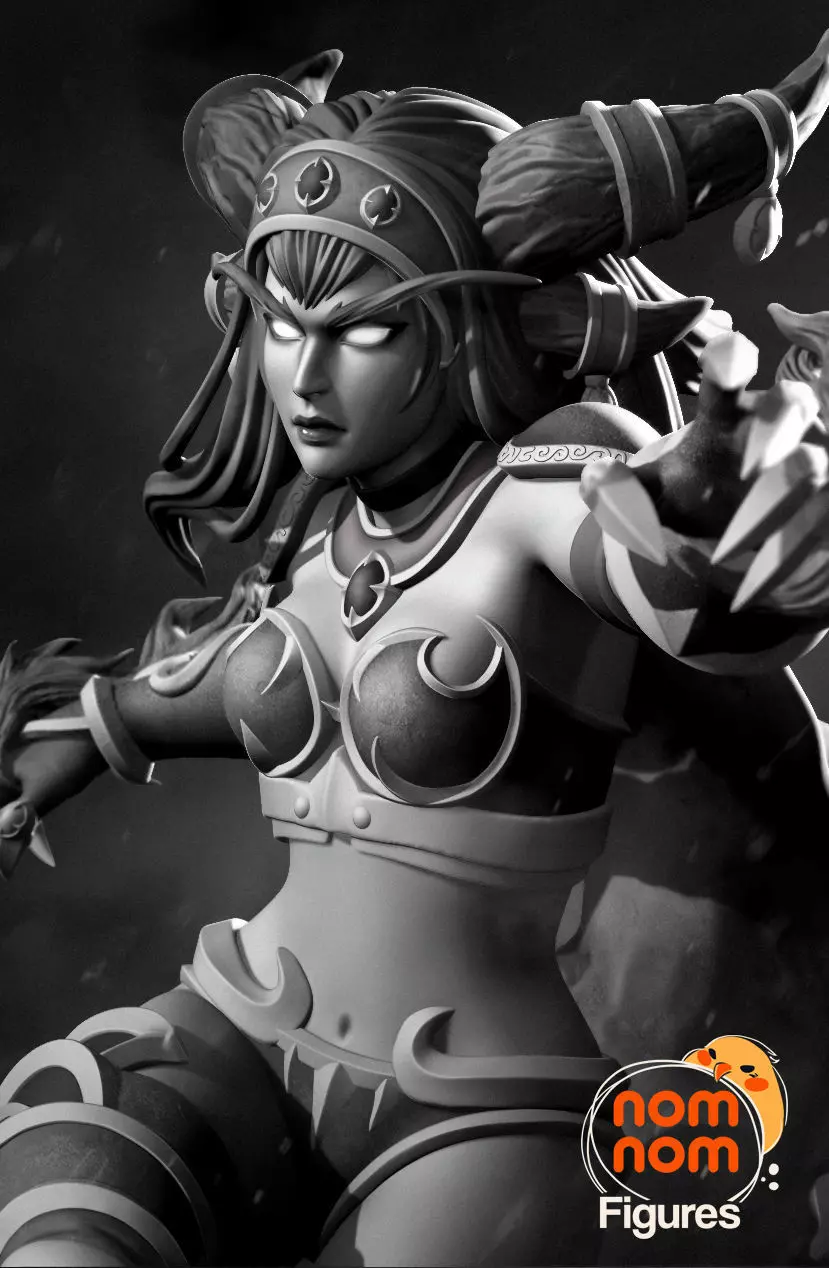Alexstrasza - World of Warcraft 3D print model_0