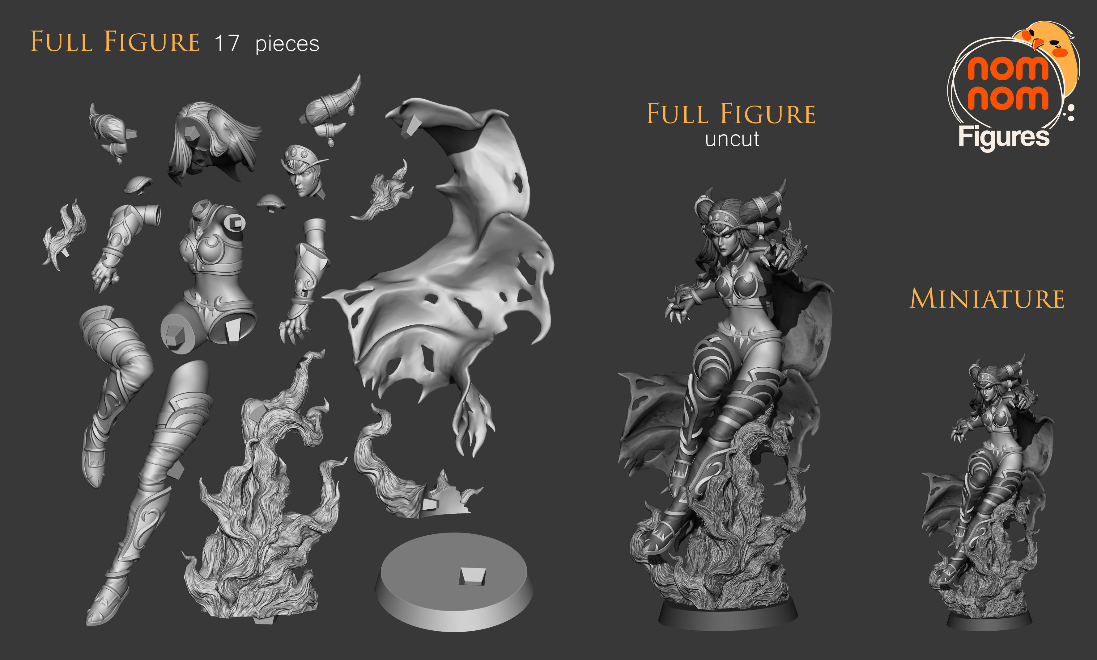 Alexstrasza - World of Warcraft 3D print model_1