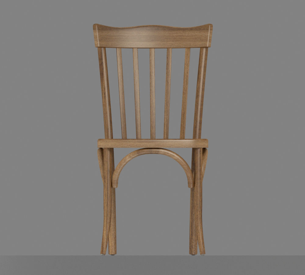 thonet chair 3D model_5