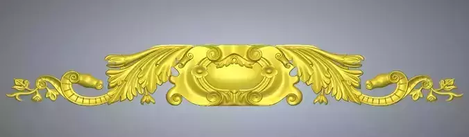 3D STL MODEL FOR CNC FIREPLACE