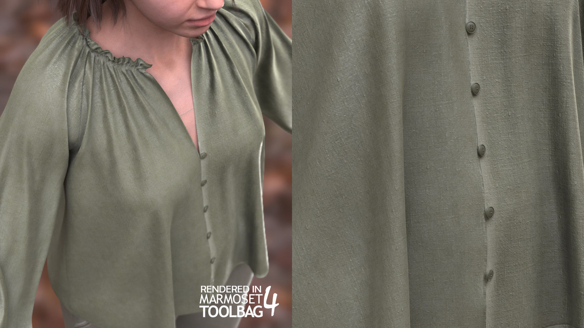 Casual Outfit 13 - Modular - Rigged Low-poly 3D model_13