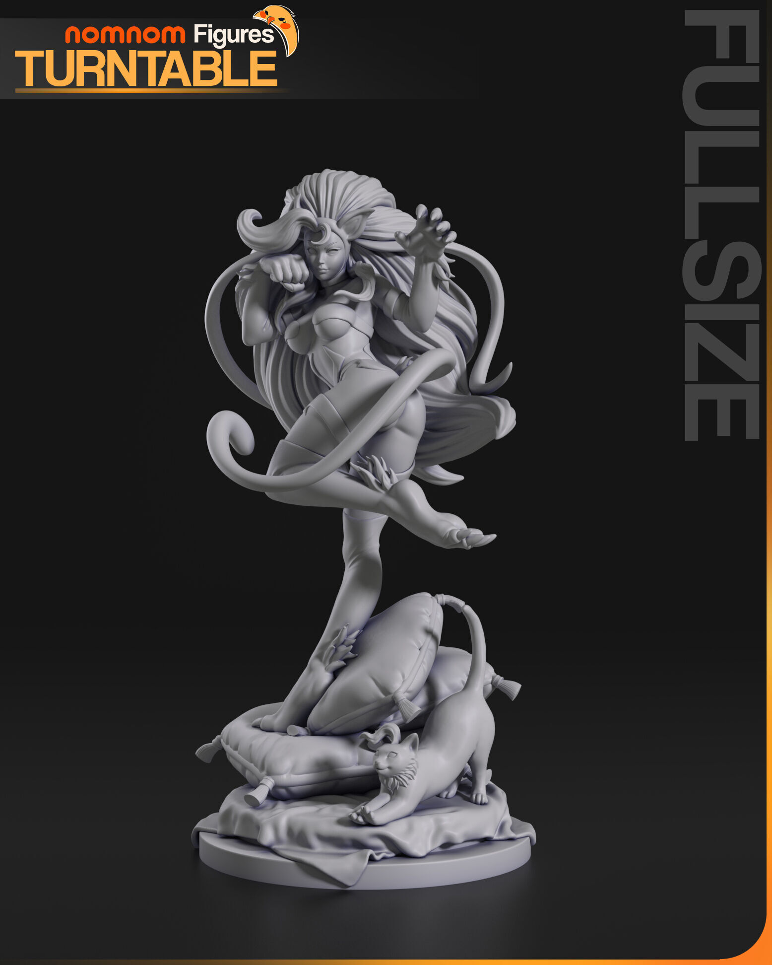 Felicia Rosemary - Dark Stalkers 3D print model_6