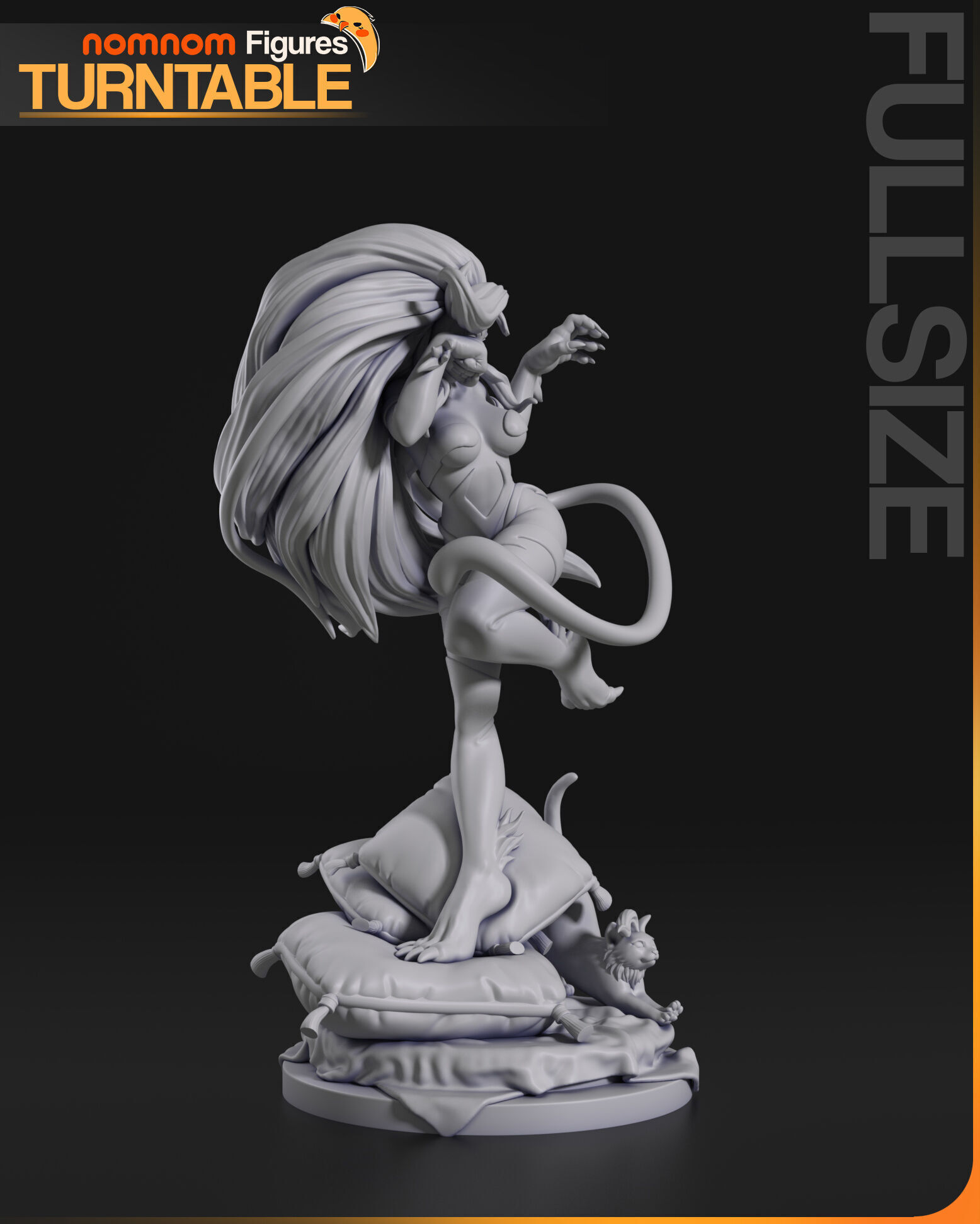 Felicia Rosemary - Dark Stalkers 3D print model_7
