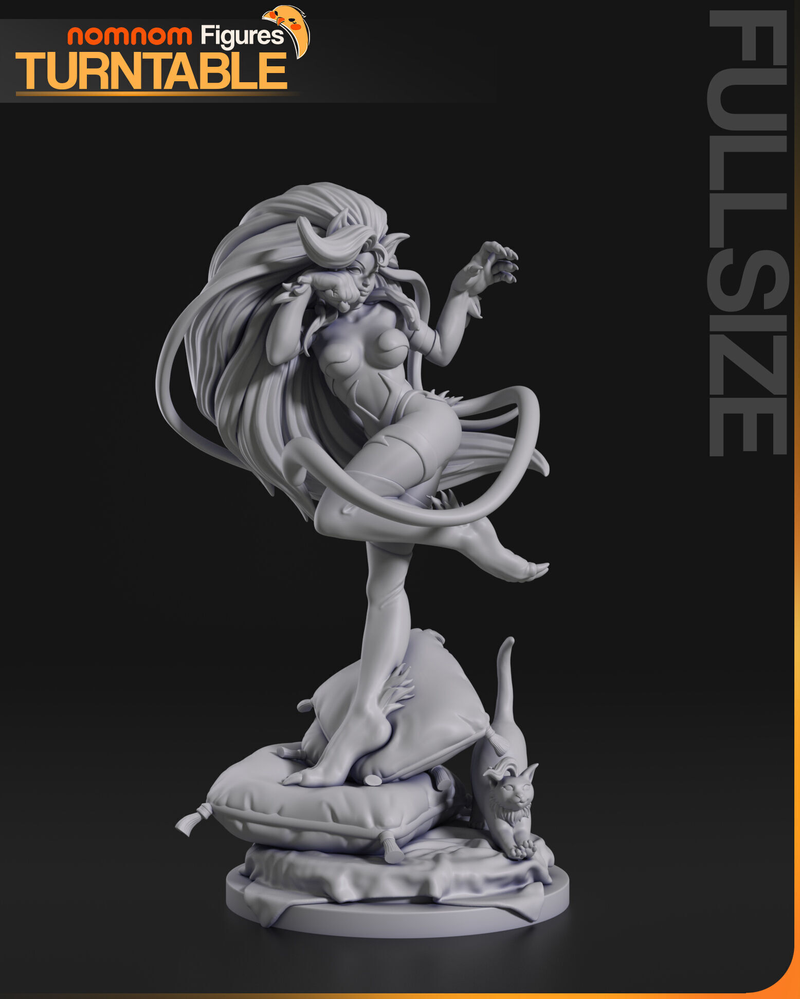 Felicia Rosemary - Dark Stalkers 3D print model_4