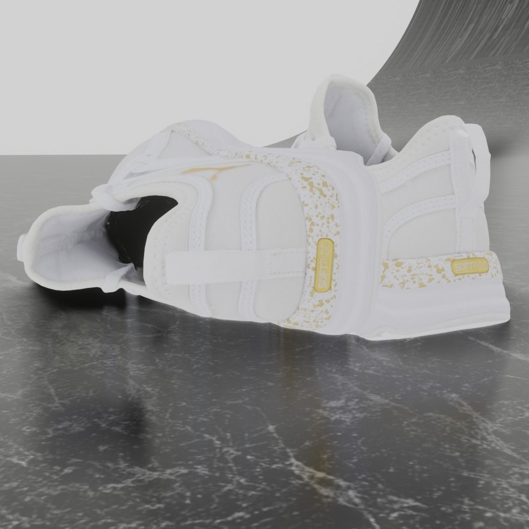 Puma 3D Shoes - White - Soft Ride Low-poly 3D model_6