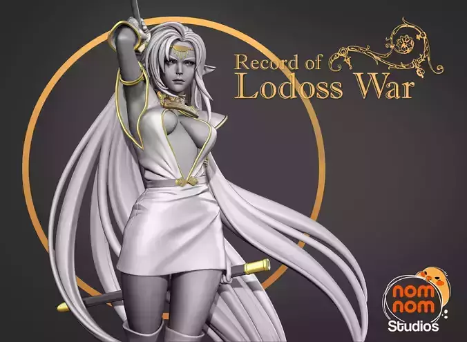 Pirotess - Record of the Lodoss War 3D print model