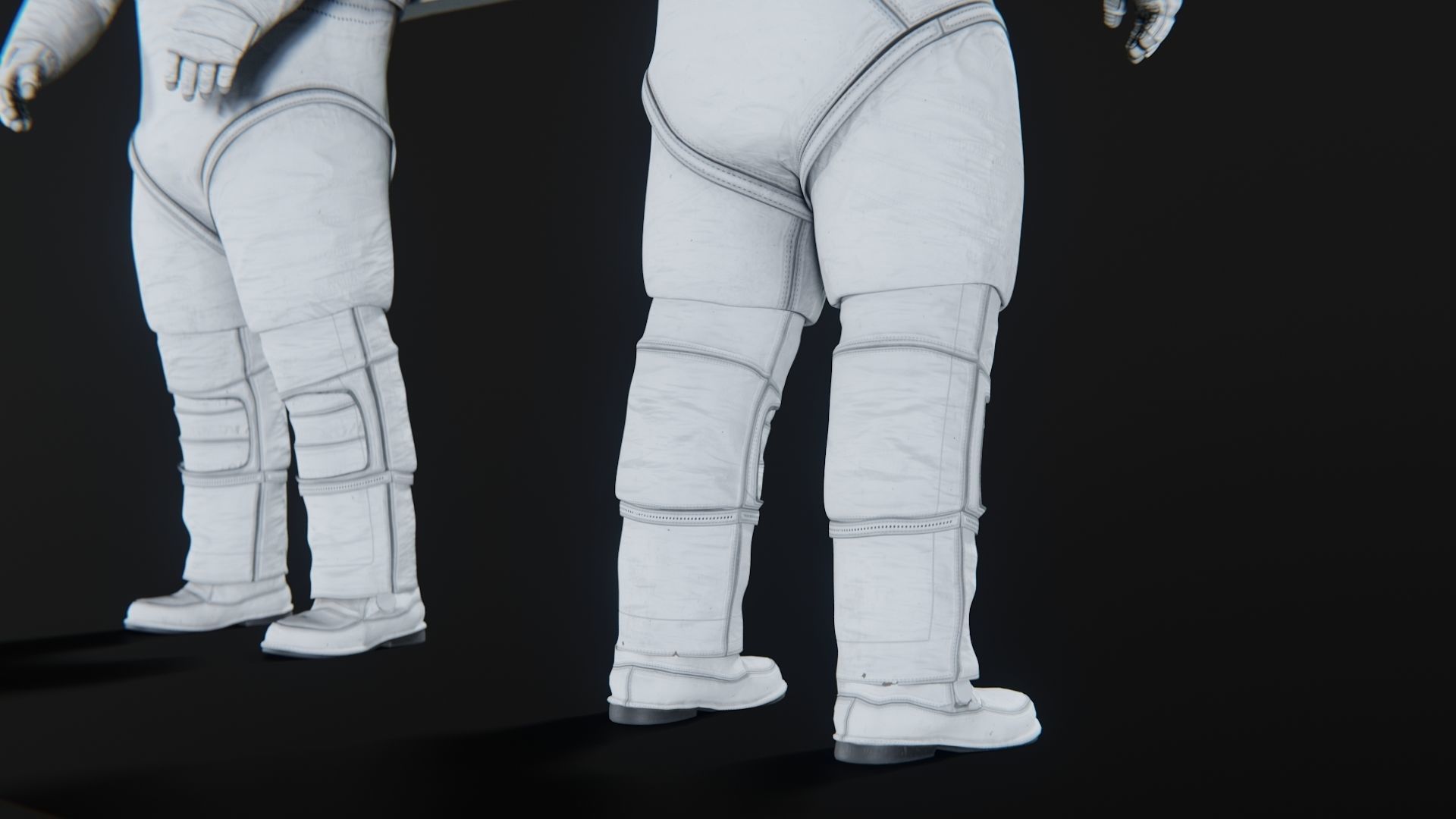 Axiom AxEMU Spacesuit White 3D model_7