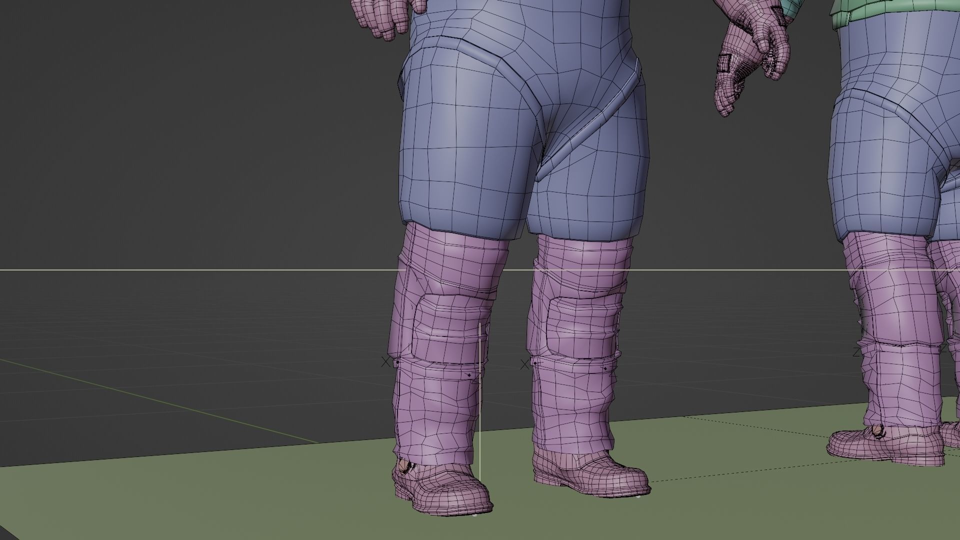 Axiom AxEMU Spacesuit White 3D model_19