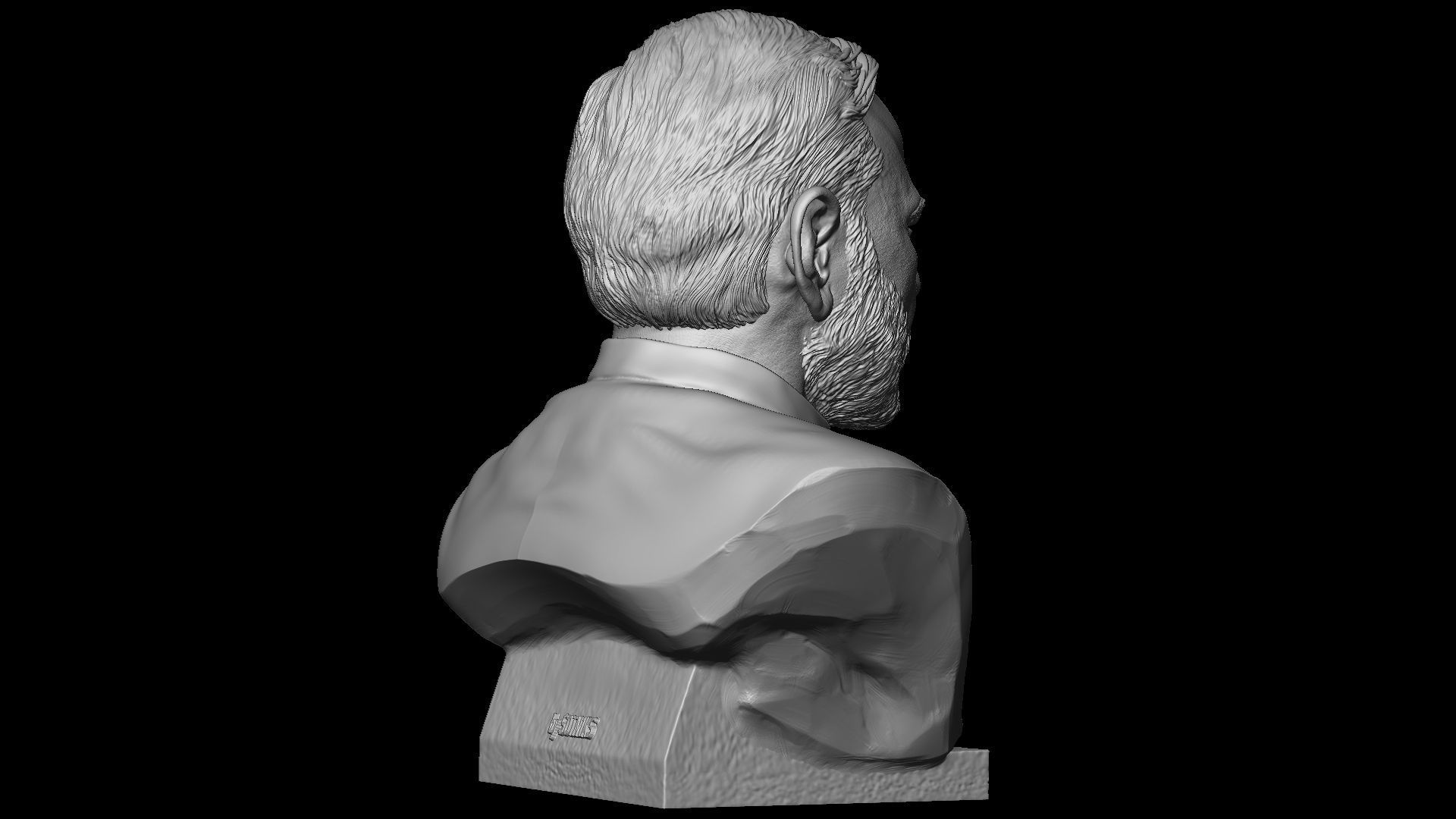 Narendra Damodardas Modi  3D print model_15