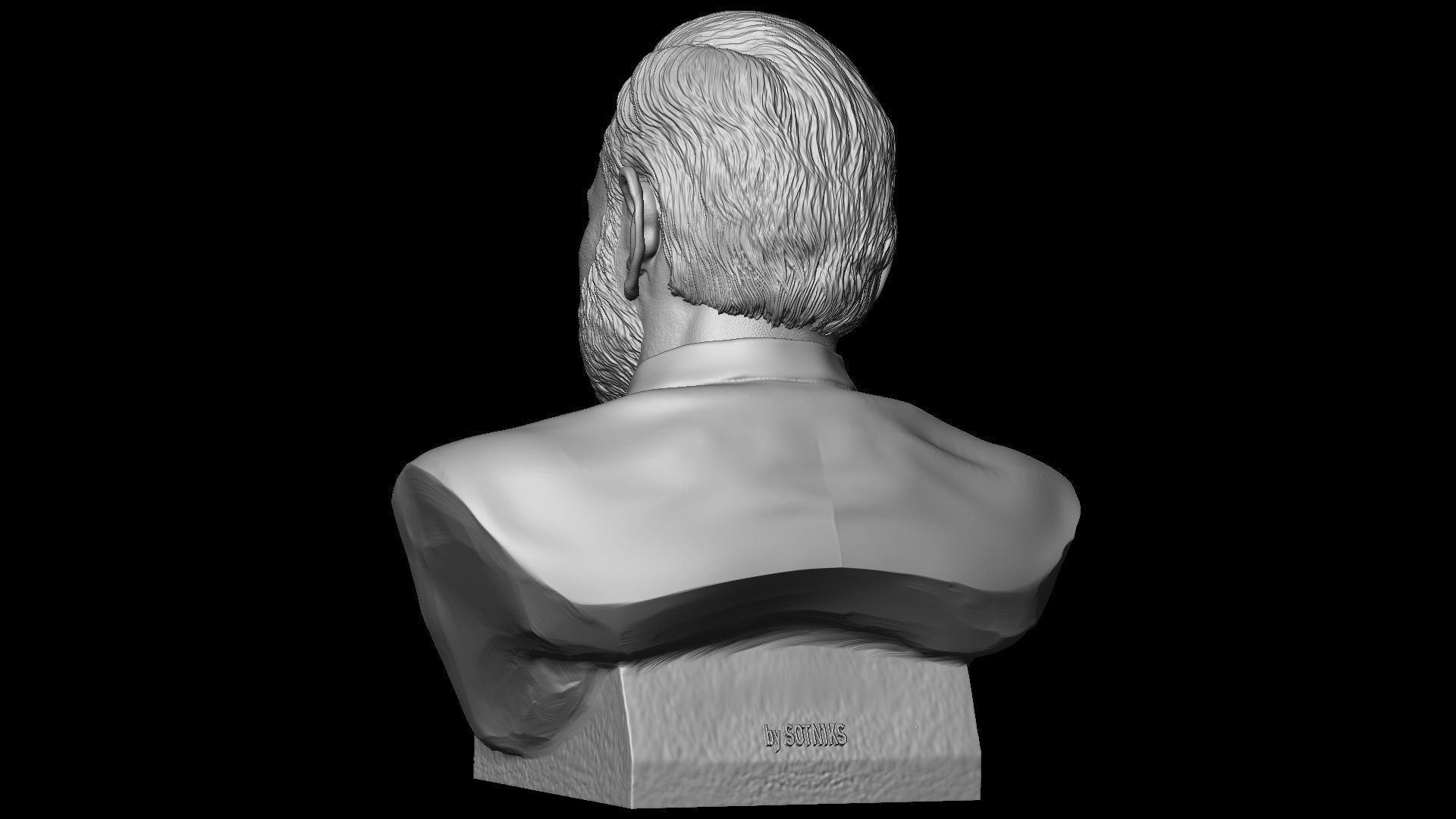 Narendra Damodardas Modi  3D print model_8