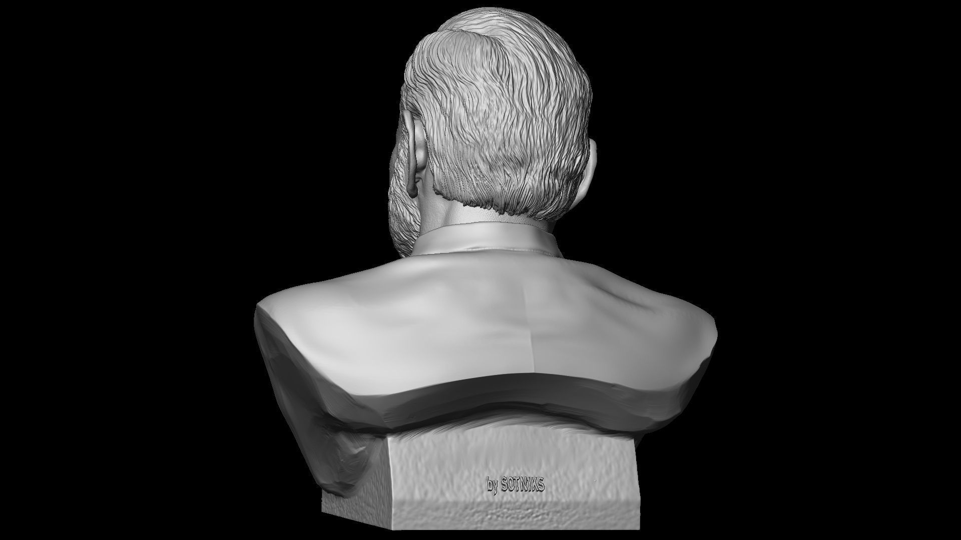 Narendra Damodardas Modi  3D print model_9