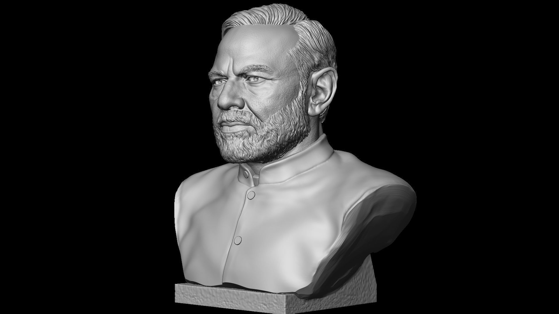 Narendra Damodardas Modi  3D print model_33