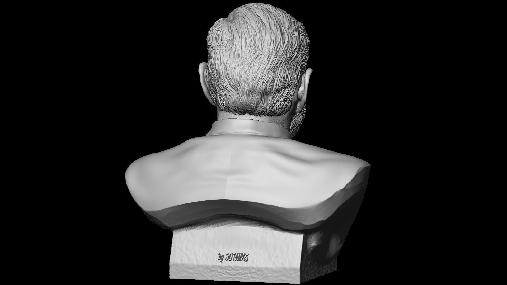 Narendra Damodardas Modi  3D print model_11