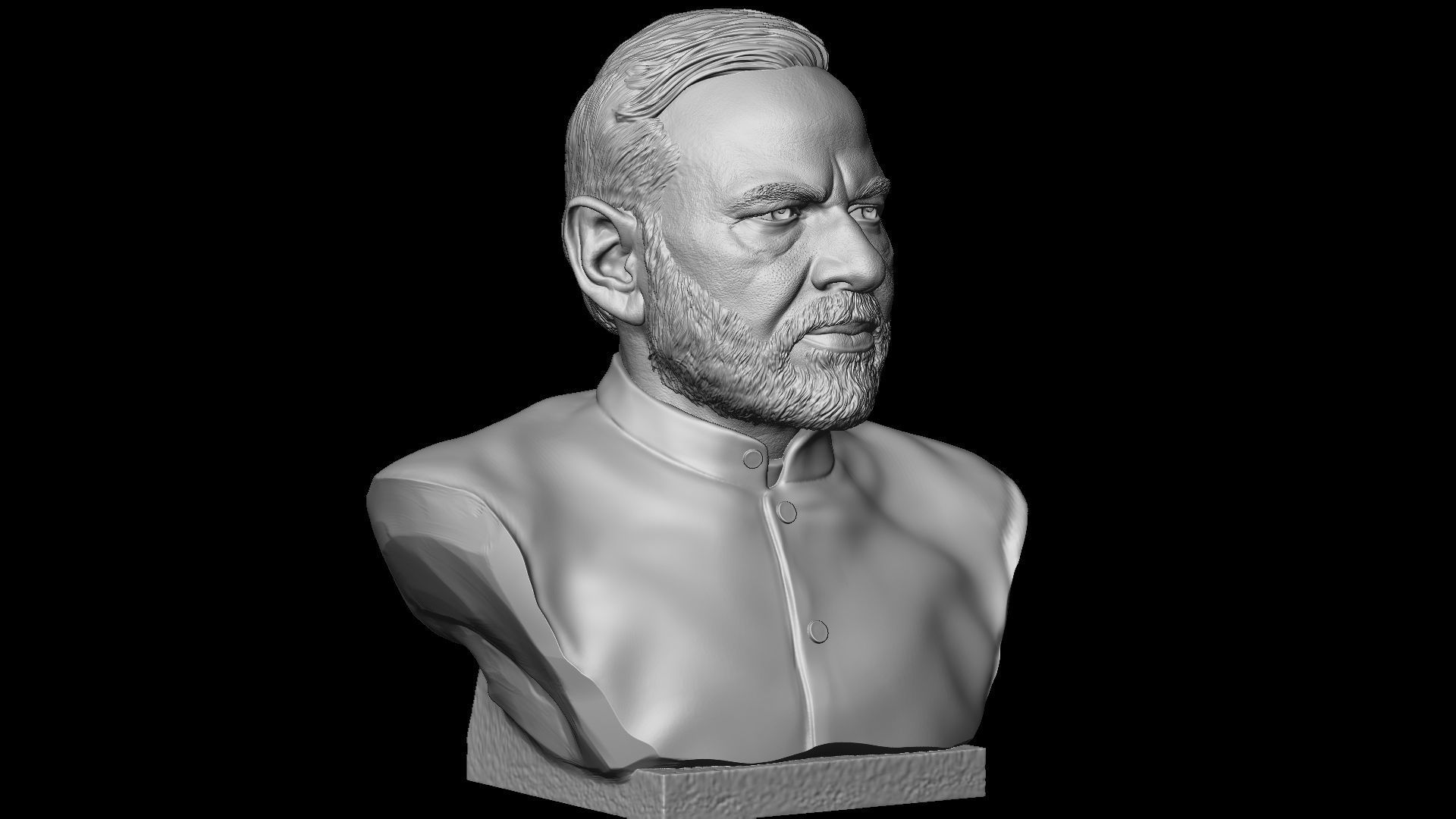 Narendra Damodardas Modi  3D print model_22