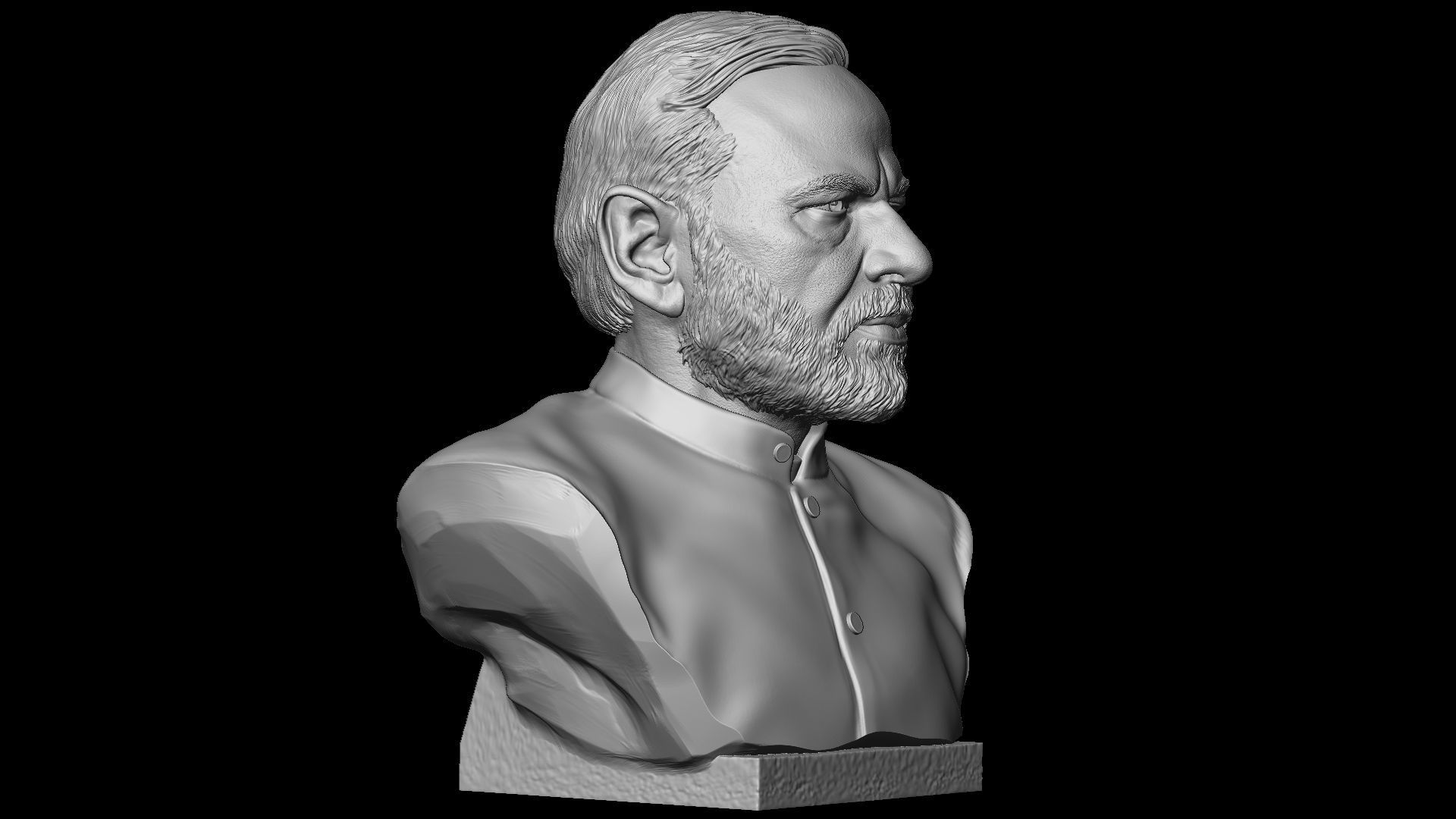 Narendra Damodardas Modi  3D print model_21
