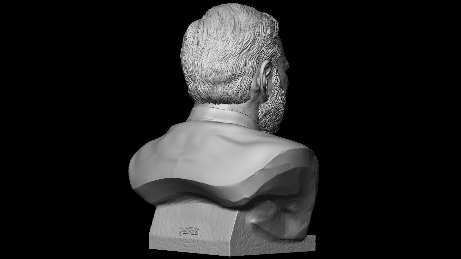 Narendra Damodardas Modi  3D print model_14