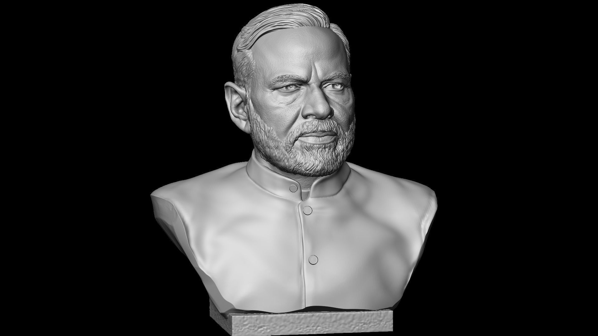 Narendra Damodardas Modi  3D print model_23