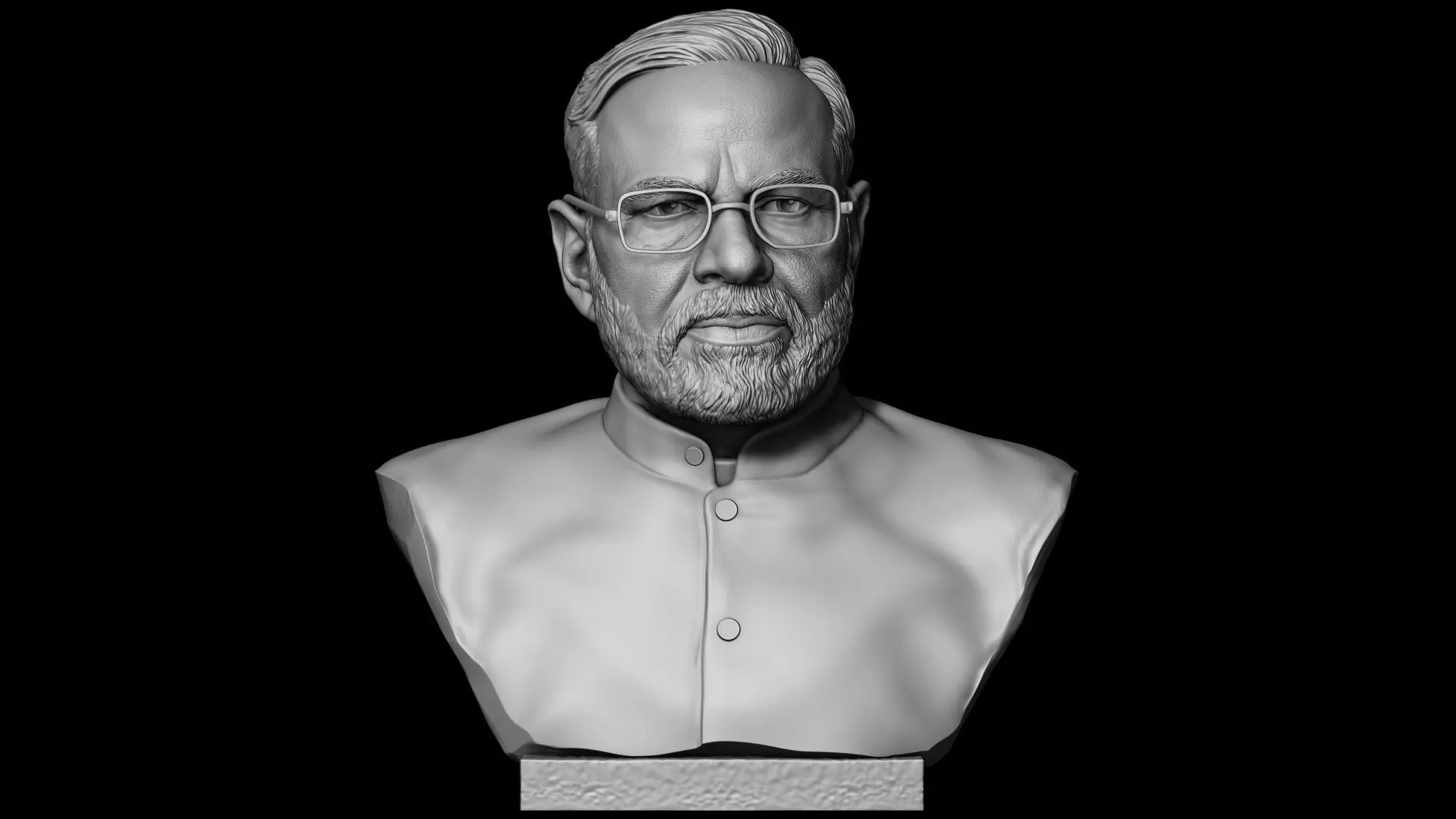 Narendra Damodardas Modi  3D print model_0