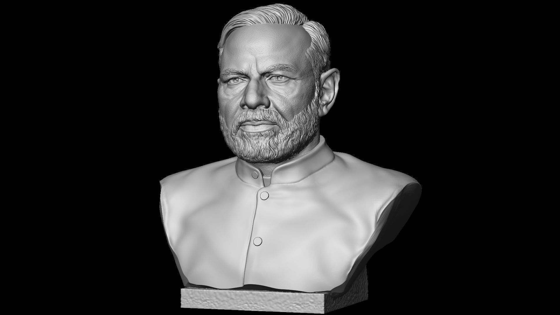 Narendra Damodardas Modi  3D print model_24