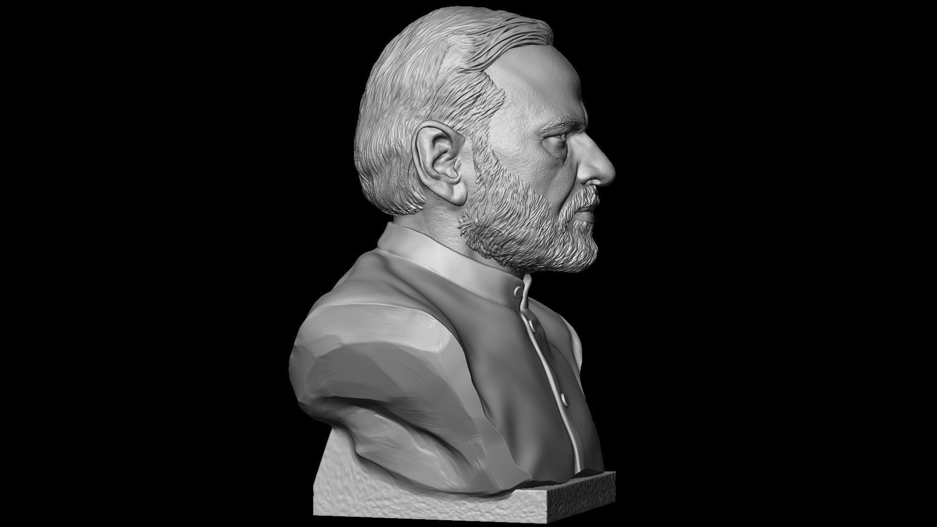 Narendra Damodardas Modi  3D print model_20