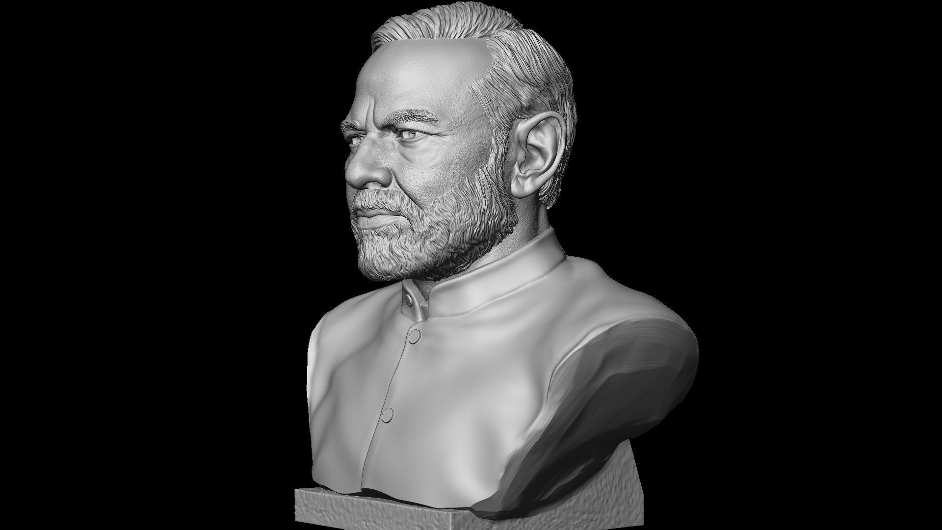 Narendra Damodardas Modi  3D print model_27