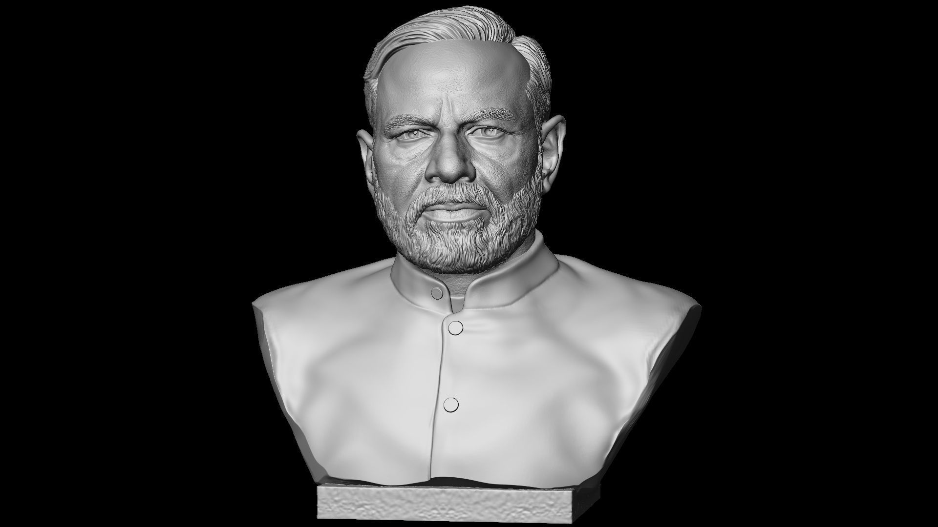 Narendra Damodardas Modi  3D print model_13