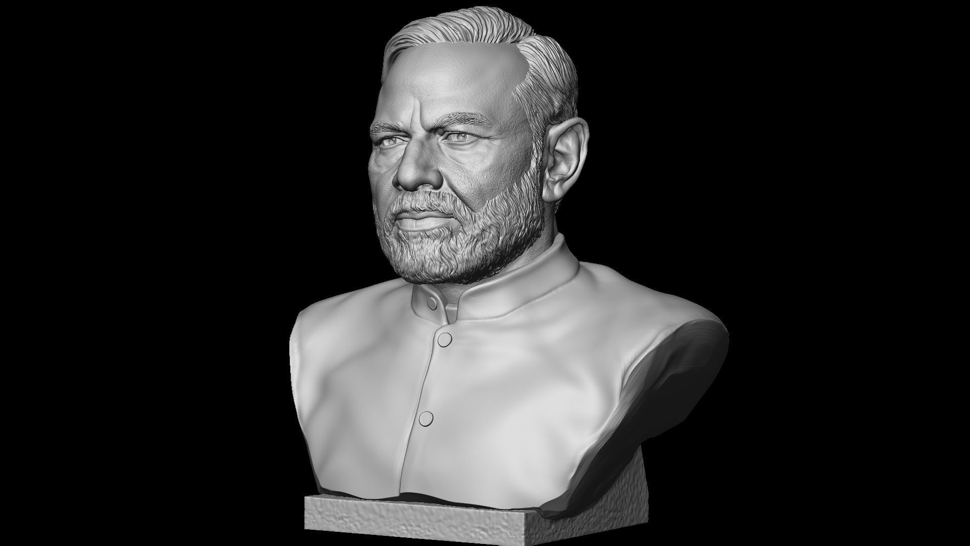 Narendra Damodardas Modi  3D print model_32