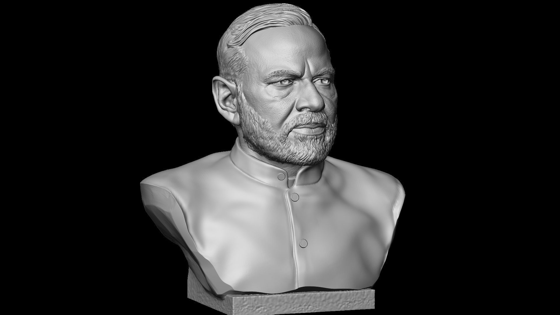 Narendra Damodardas Modi  3D print model_17