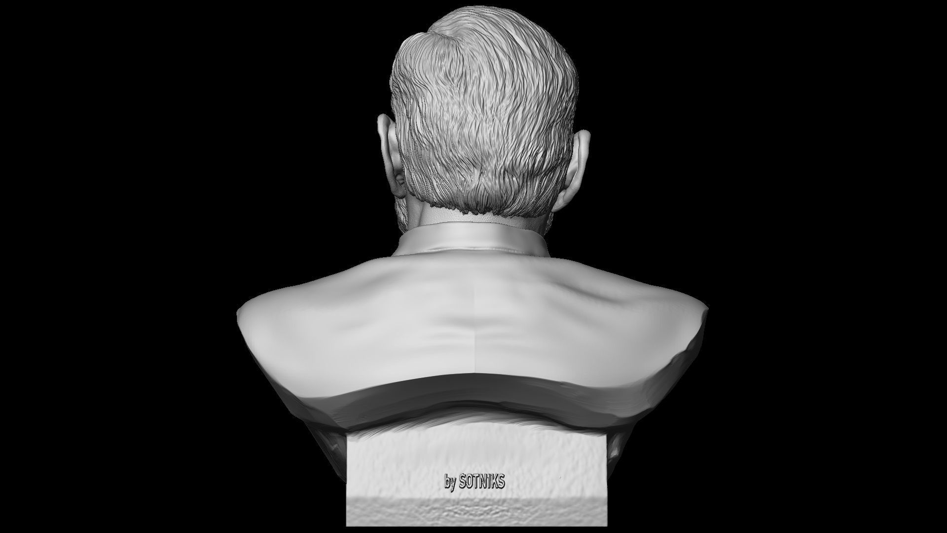 Narendra Damodardas Modi  3D print model_10