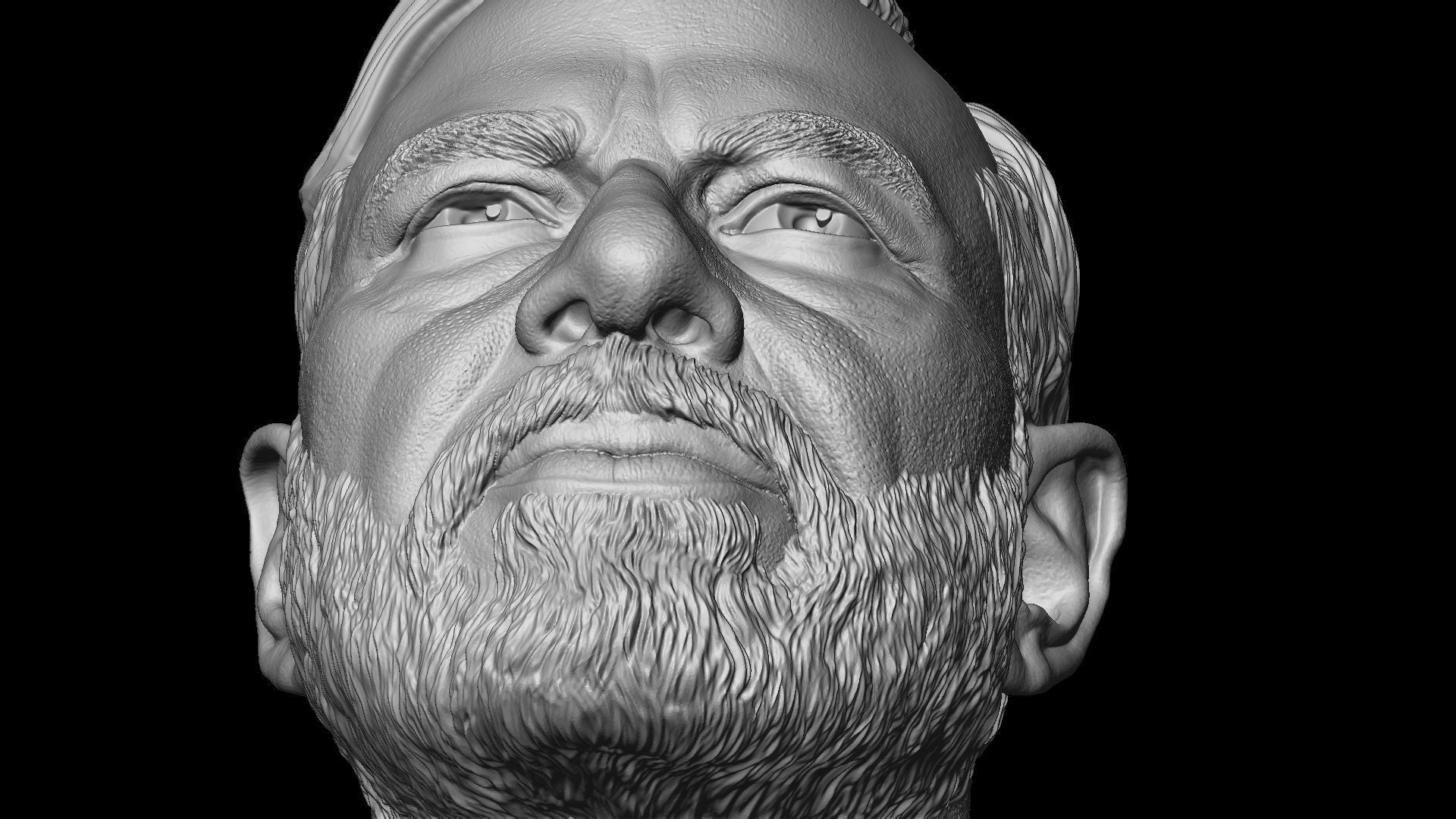 Narendra Damodardas Modi  3D print model_31