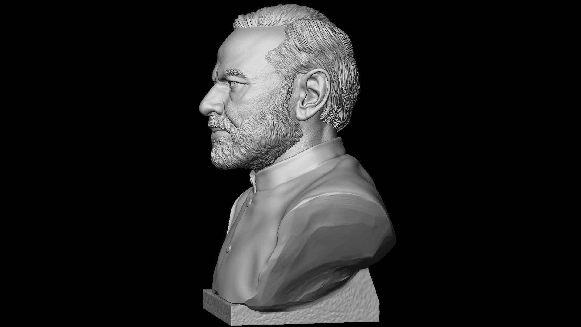 Narendra Damodardas Modi  3D print model_36