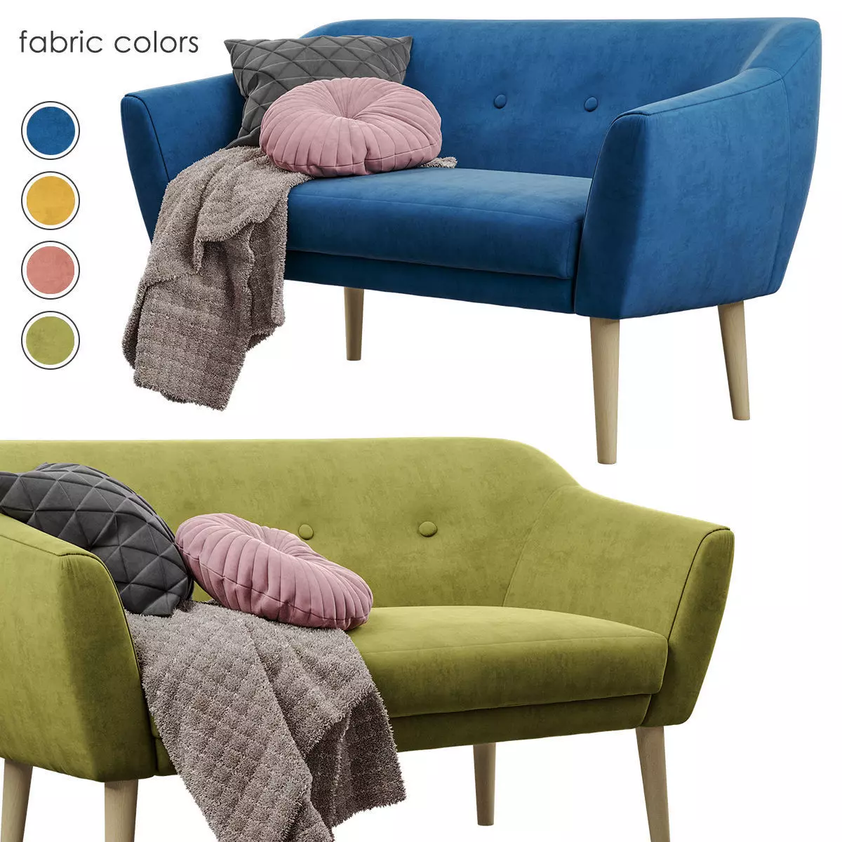 Sofa Signal Bergen 2 3D model_0